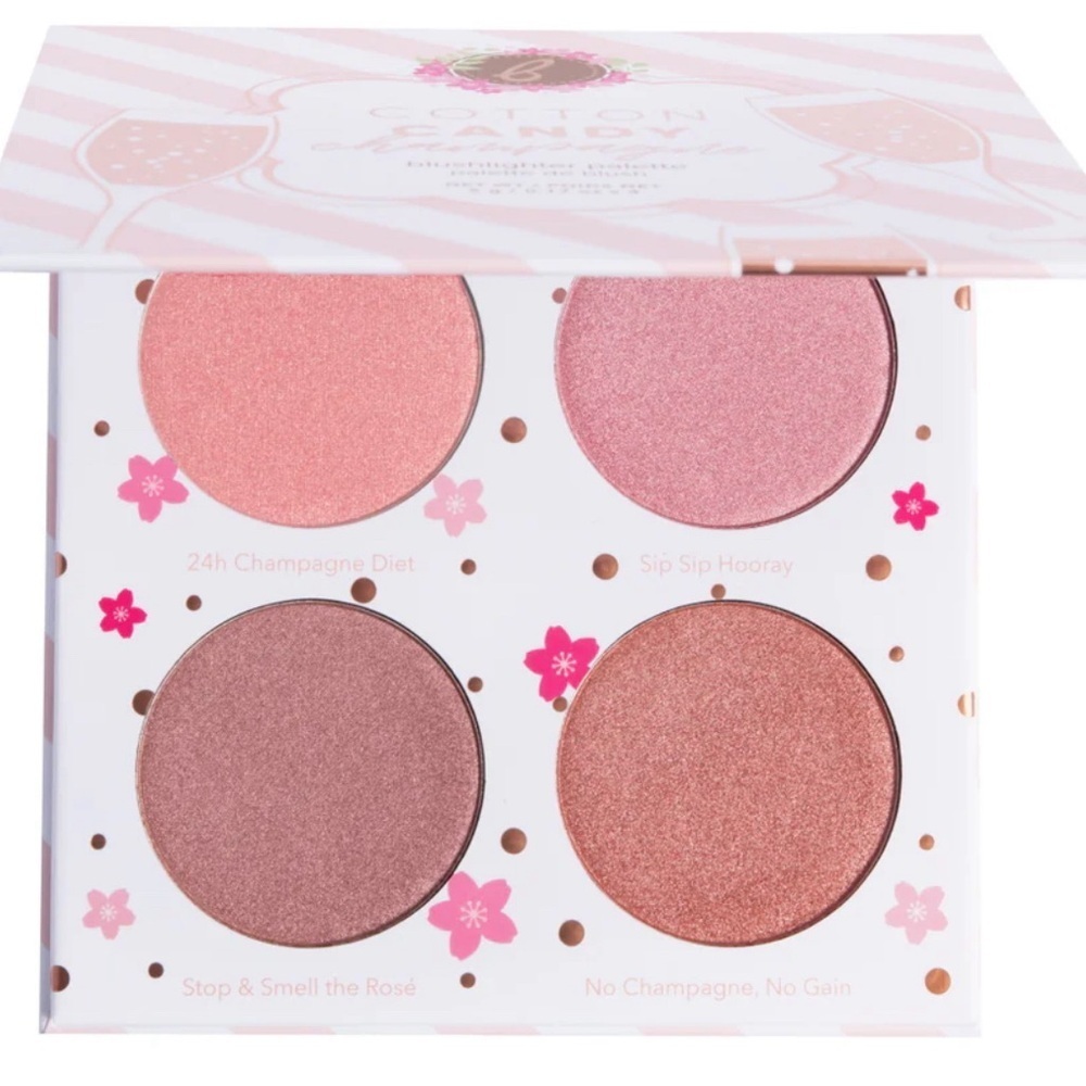 Cotton candy Champagne blush palette